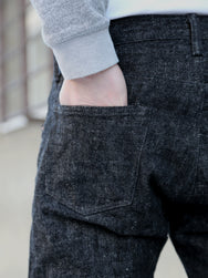 Samurai Jeans 17oz Koku Benkei Jeans – Black (S211BK)