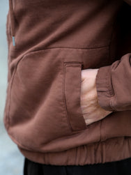 Hansen Garments Eddy Zipper Hoodie – Almond (30-120-9)