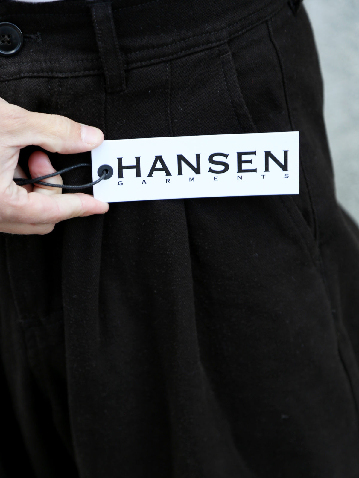 Hansen Garments Andrew Baloon Trousers – Coffee Drill (30-34-9)