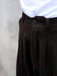 Hansen Garments Andrew Baloon Trousers – Coffee Drill (30-34-9)