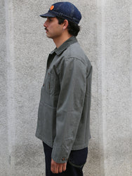 Nudie Jeans Howie Chore Jacket Duck Canvas – Green (160966)