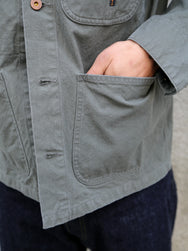 Nudie Jeans Howie Chore Jacket Duck Canvas – Green (160966)