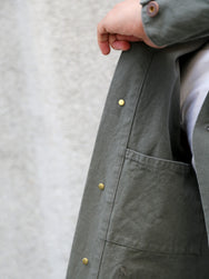 Nudie Jeans Howie Chore Jacket Duck Canvas – Green (160966)