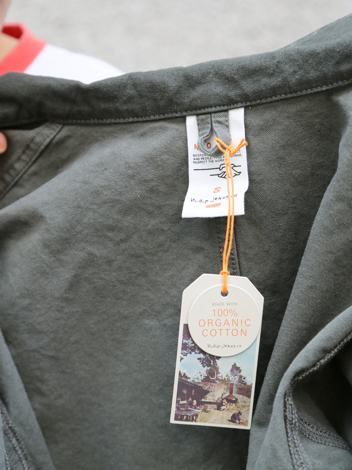 Nudie Jeans Howie Chore Jacket Duck Canvas – Green (160966)