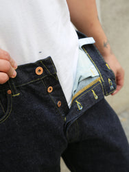 Indigofera Duke Selvedge 14,5 Oz Jeans – Rinsed Blue (45-21-00)