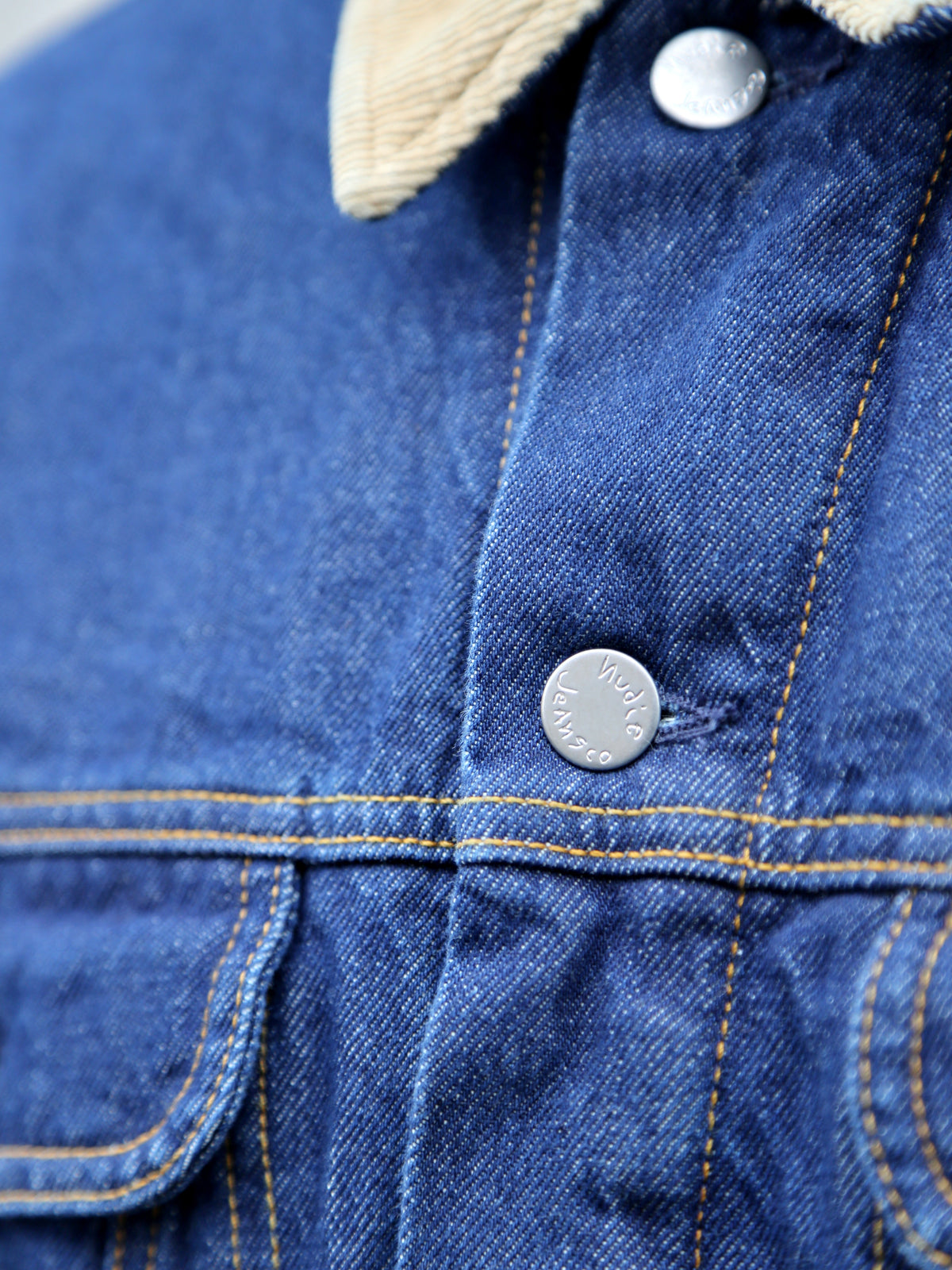 Nudie Jeans Johnny Thunder Denim Jacket – Dark Blue (160851)