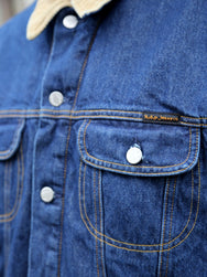 Nudie Jeans Johnny Thunder Denim Jacket – Dark Blue (160851)