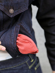 Studio D'Artisan "Bengara" Type 3 Selvedge Jacket – Red (D4621)