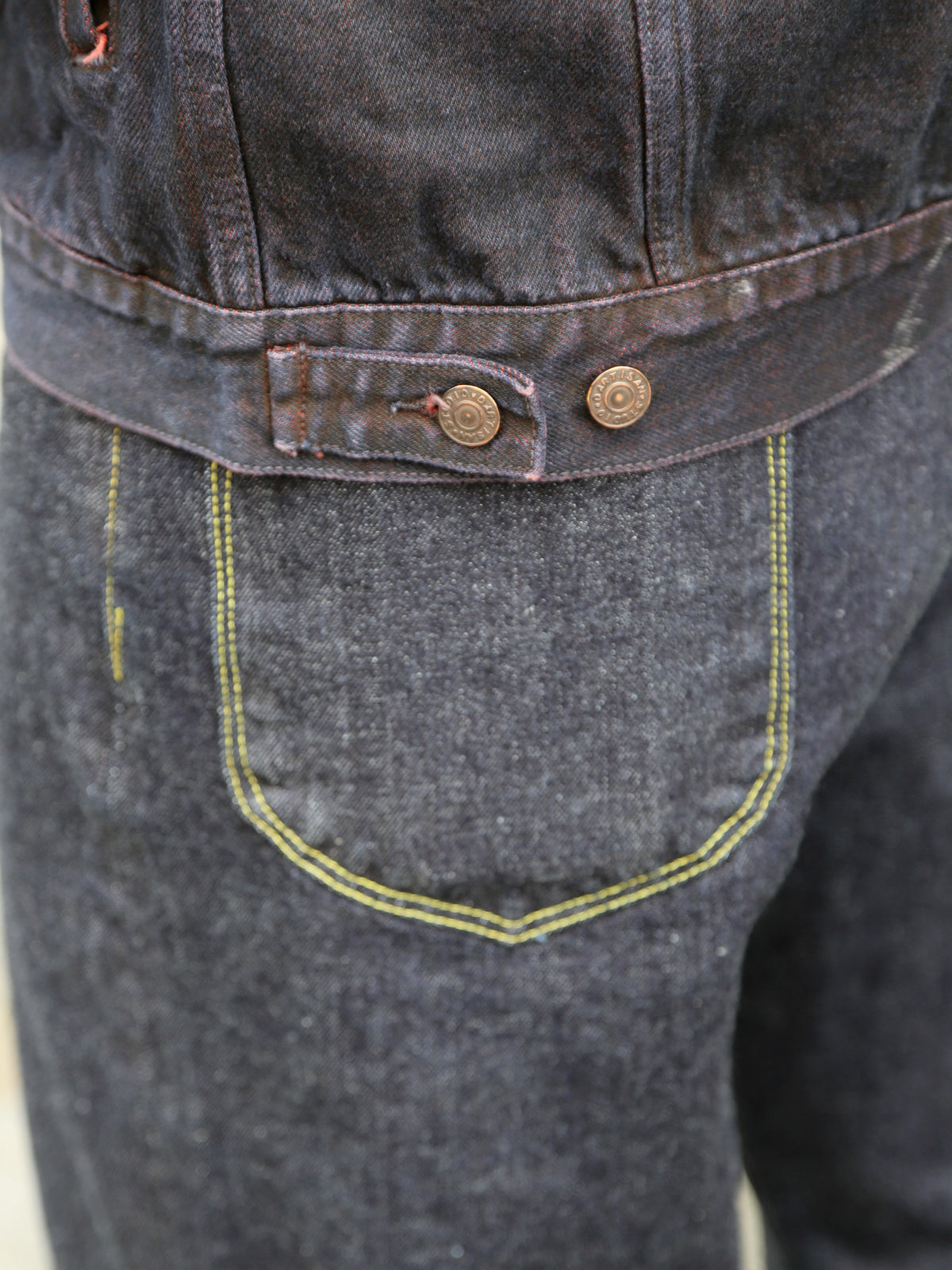 Studio D'Artisan "Bengara" Type 3 Selvedge Jacket – Red (D4621)