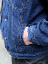 Nudie Jeans Johnny Thunder Denim Jacket – Dark Blue (160851)