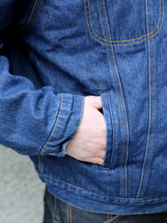 Nudie Jeans Johnny Thunder Denim Jacket – Dark Blue (160851)