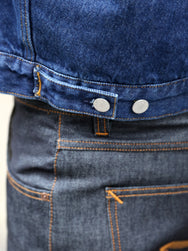 Nudie Jeans Johnny Thunder Denim Jacket – Dark Blue (160851)