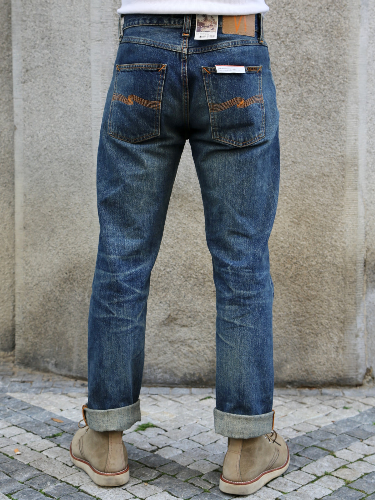 Nudie Jeans Gritty Jackson Thriller Tracks – Indigo (115040)