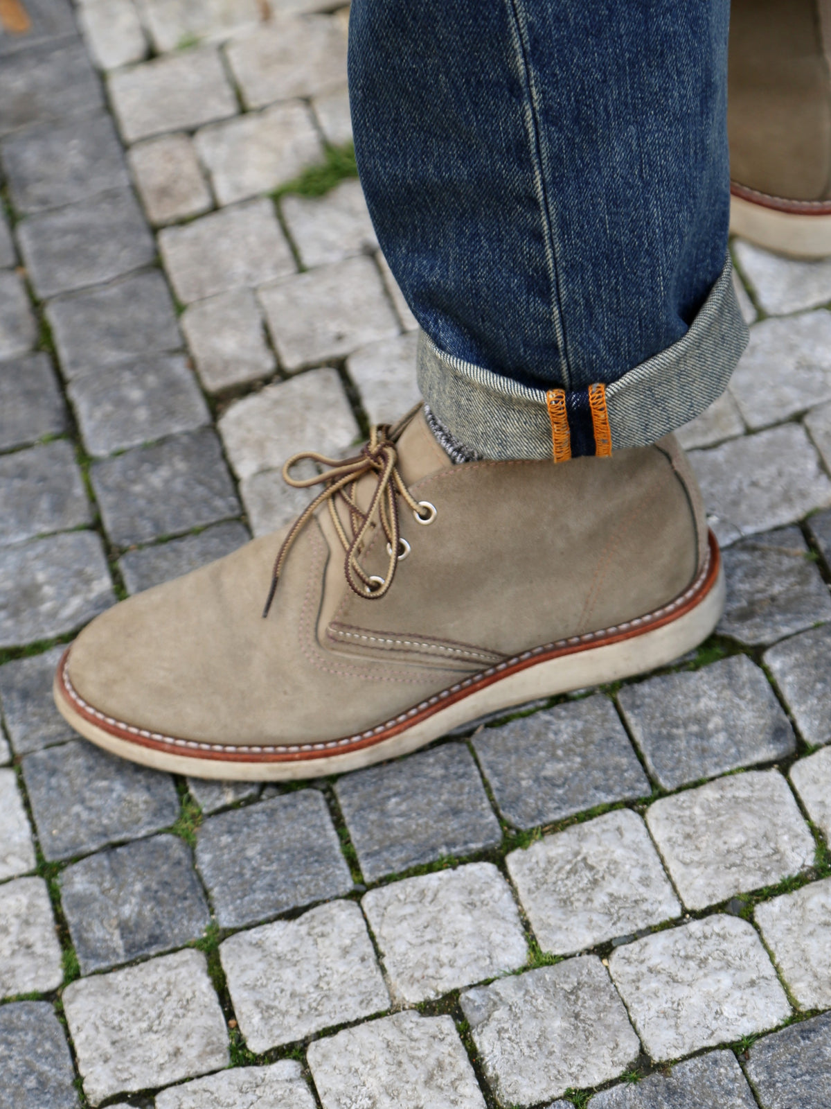 Nudie Jeans Gritty Jackson Thriller Tracks – Indigo (115040)