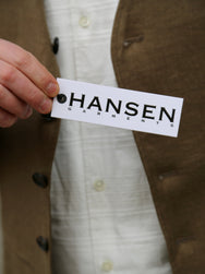 Hansen Daniel (27-46-6) Casual Waistcoat – Khaki Linen