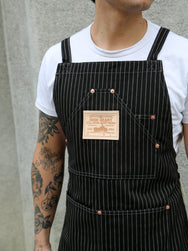 Iron Heart 12oz Wabash Apron – Black (IHG-058-BLK)