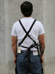 Iron Heart 12oz Wabash Apron – Black (IHG-058-BLK)