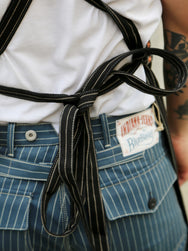 Iron Heart 12oz Wabash Apron – Black (IHG-058-BLK)