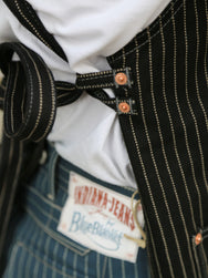 Iron Heart 12oz Wabash Apron – Black (IHG-058-BLK)