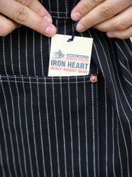 Iron Heart 12oz Wabash Apron – Black (IHG-058-BLK)