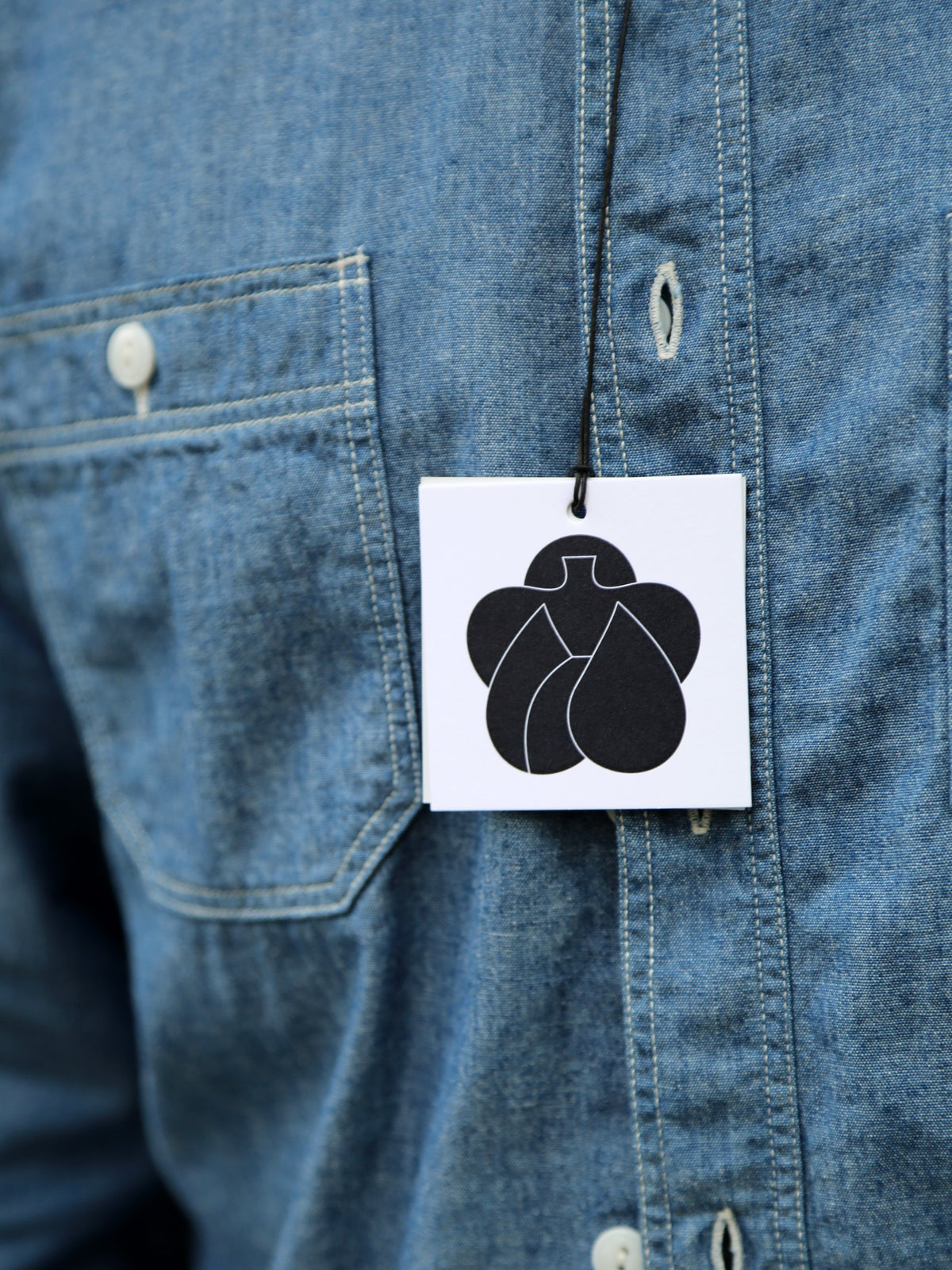 Momotaro 5oz Chambray Shirt – Indigo (MMLS1001)