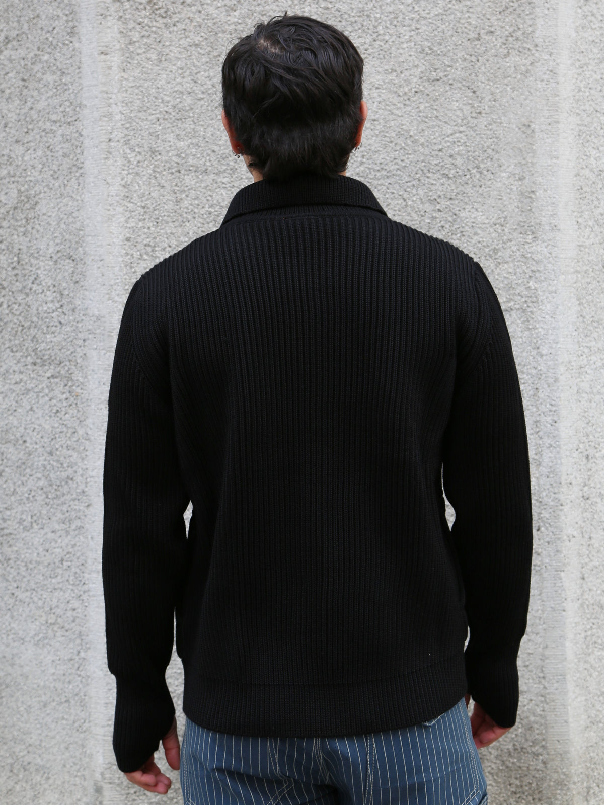 Andersen Andersen Navy Full-zip Pockets – Black (NFZP)