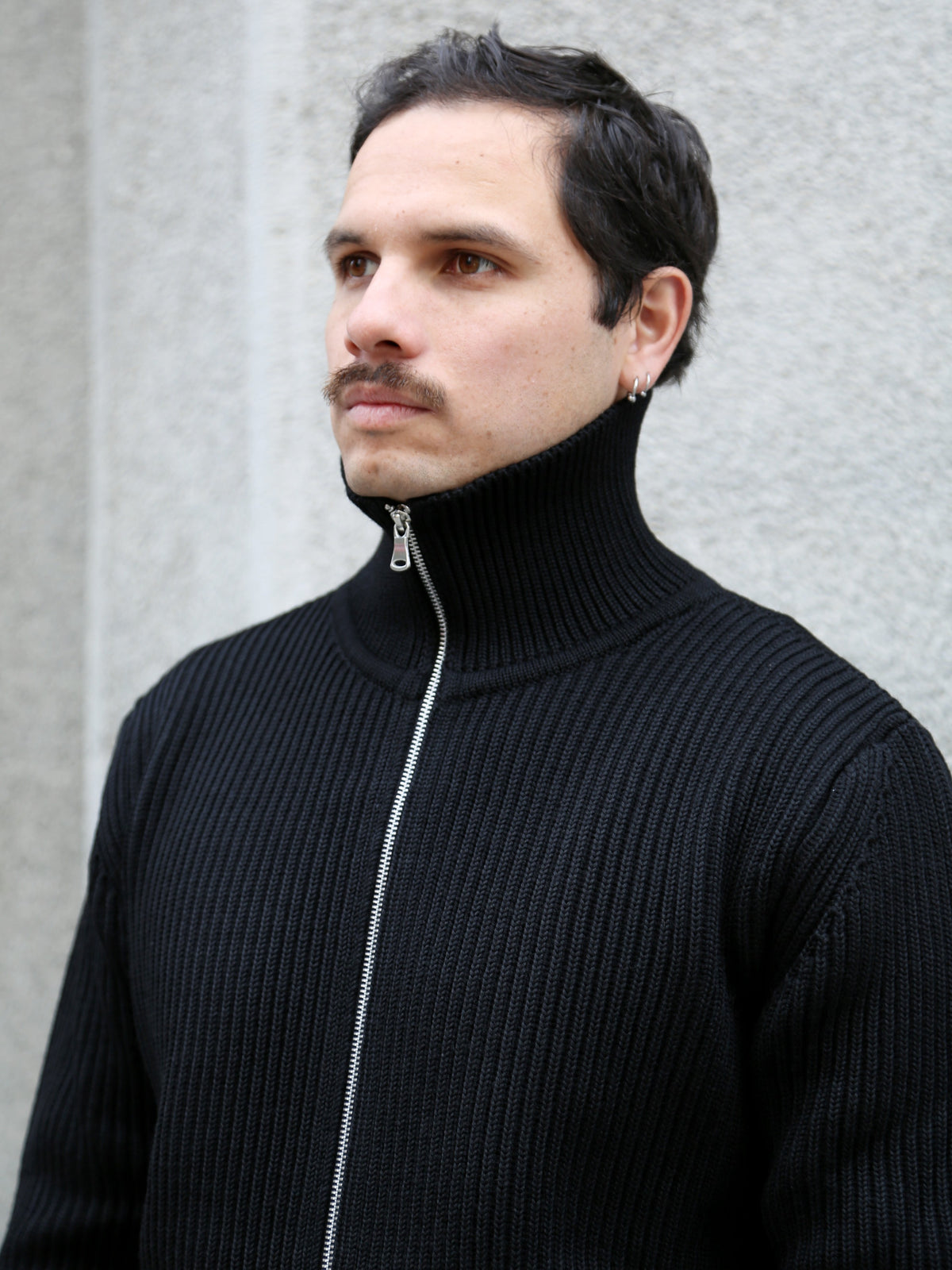 Andersen Andersen Navy Full-zip Pockets – Black (NFZP)