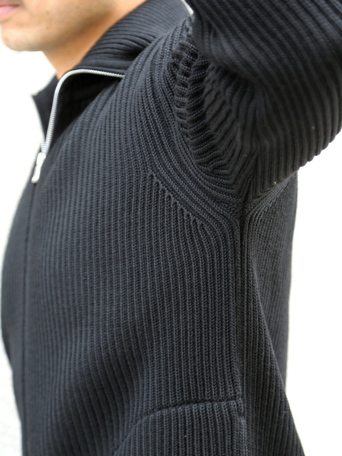 Andersen Andersen Navy Full-zip Pockets – Black (NFZP)