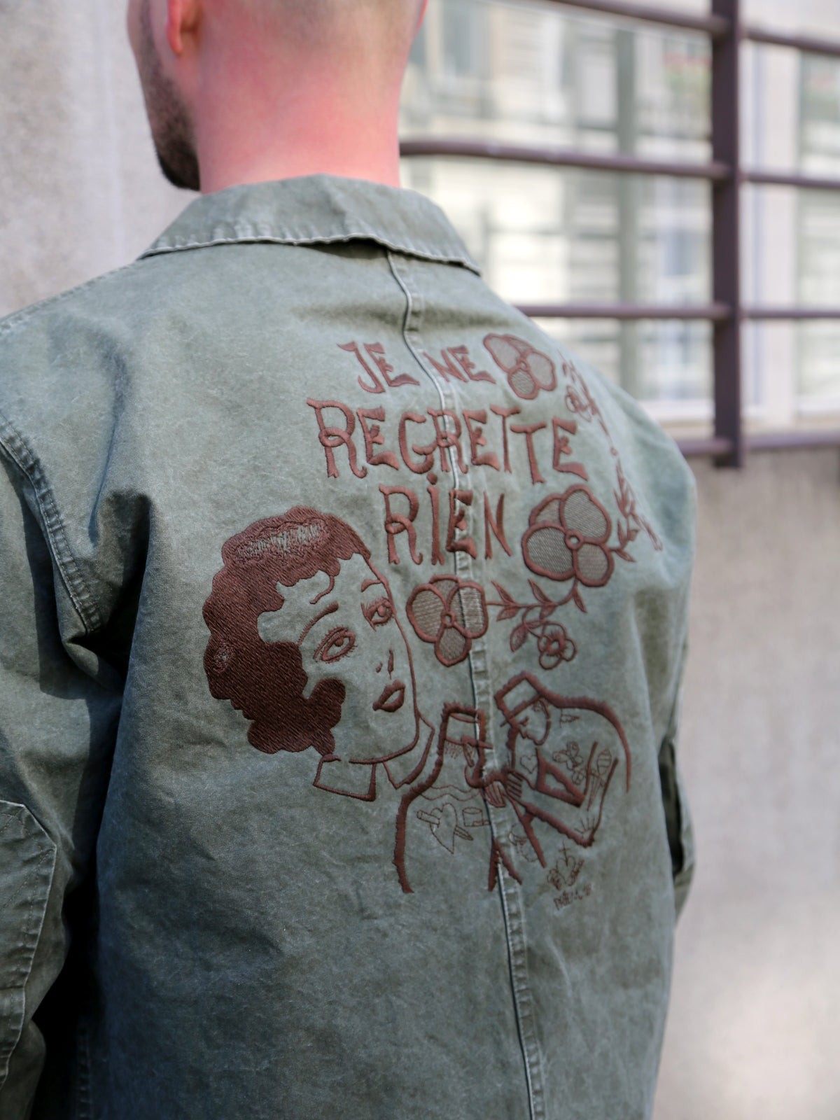 Fleurs de Bagne The Camerone Jacket "Je Ne Regrette Rien"