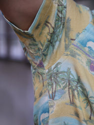 Nudie Jeans Arvid Pearls Hawaii Shirt – Mustard (140878)