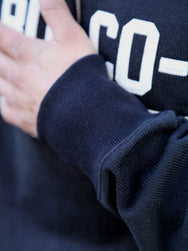 The Real McCoy's Buco Half-Zip Motorcycle Jersey – Black (BC23104)