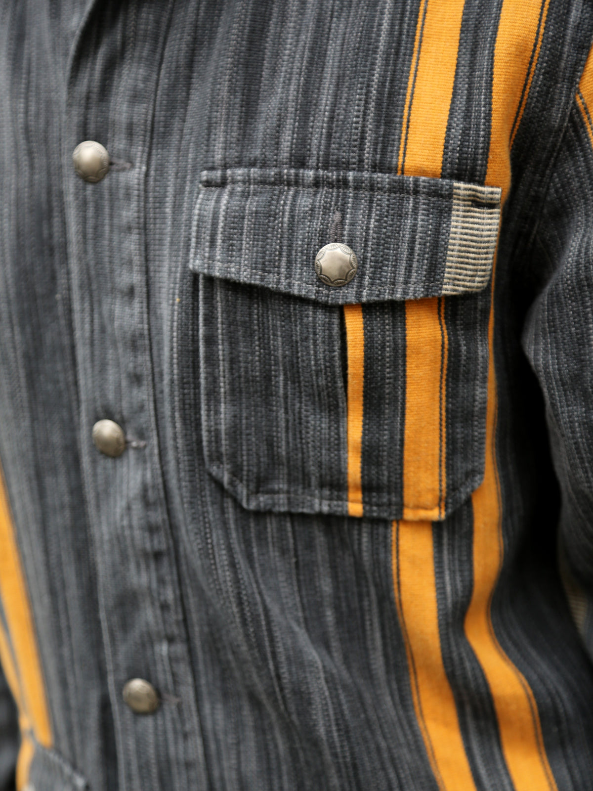 Indigofera Conway Shirt – Dark Grey/Wine/Orange (6339-504-01)