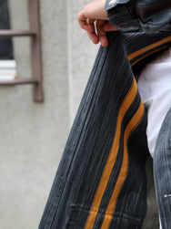 Indigofera Conway Shirt – Dark Grey/Wine/Orange (6339-504-01)