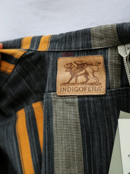 Indigofera Conway Shirt – Dark Grey/Wine/Orange (6339-504-01)