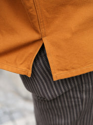 Iron Heart 13oz Oxford Cloth Work Overshirt – Camel (IHSH-423-CAM)