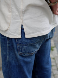 Indigofera Rivera Shirt / Carson Denim - Ecru