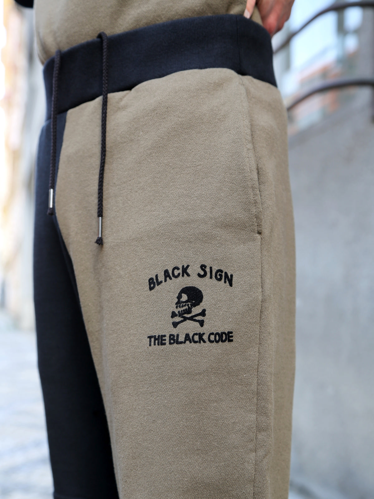 Black Sign Commando Training Pants / Soldier Green (BSSP-23501)