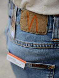 Nudie Jeans Lean Dean – Broken Blue (114454)