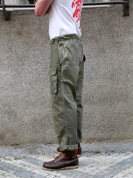 Fleurs de Bagne The "Submariner" Pant - Ripstop Khaki