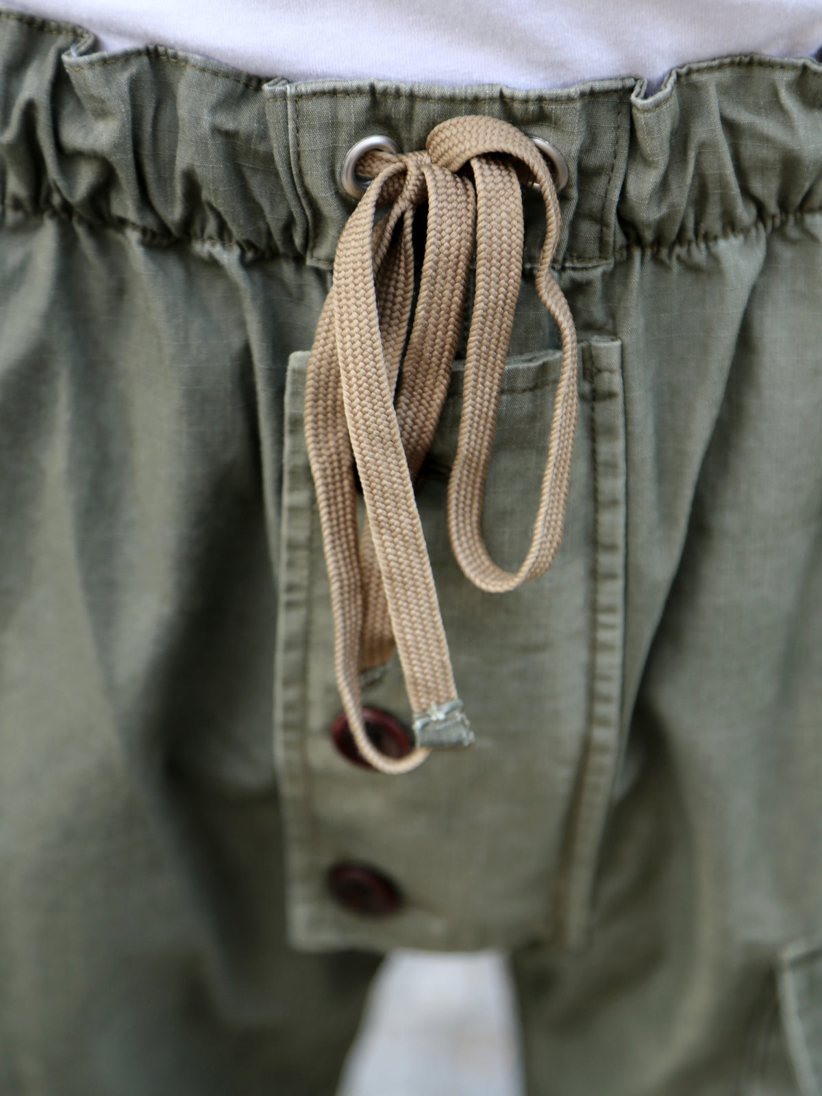 Fleurs de Bagne The "Submariner" Pant - Ripstop Khaki