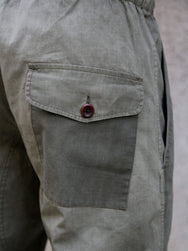 Fleurs de Bagne The "Submariner" Pant - Ripstop Khaki