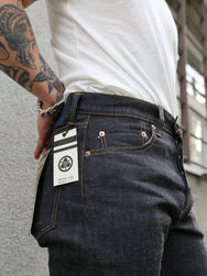 Momotaro 13oz Zimbabwe Cotton Denim – Natural Tapered (0605-13)