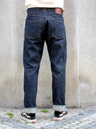 Stevenson Overall Co. Encinitas 150 Raw Denim Jeans 13oz (one wash) - Indigo