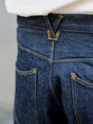 Stevenson Overall Co. Encinitas 150 Raw Denim Jeans 13oz (one wash) - Indigo