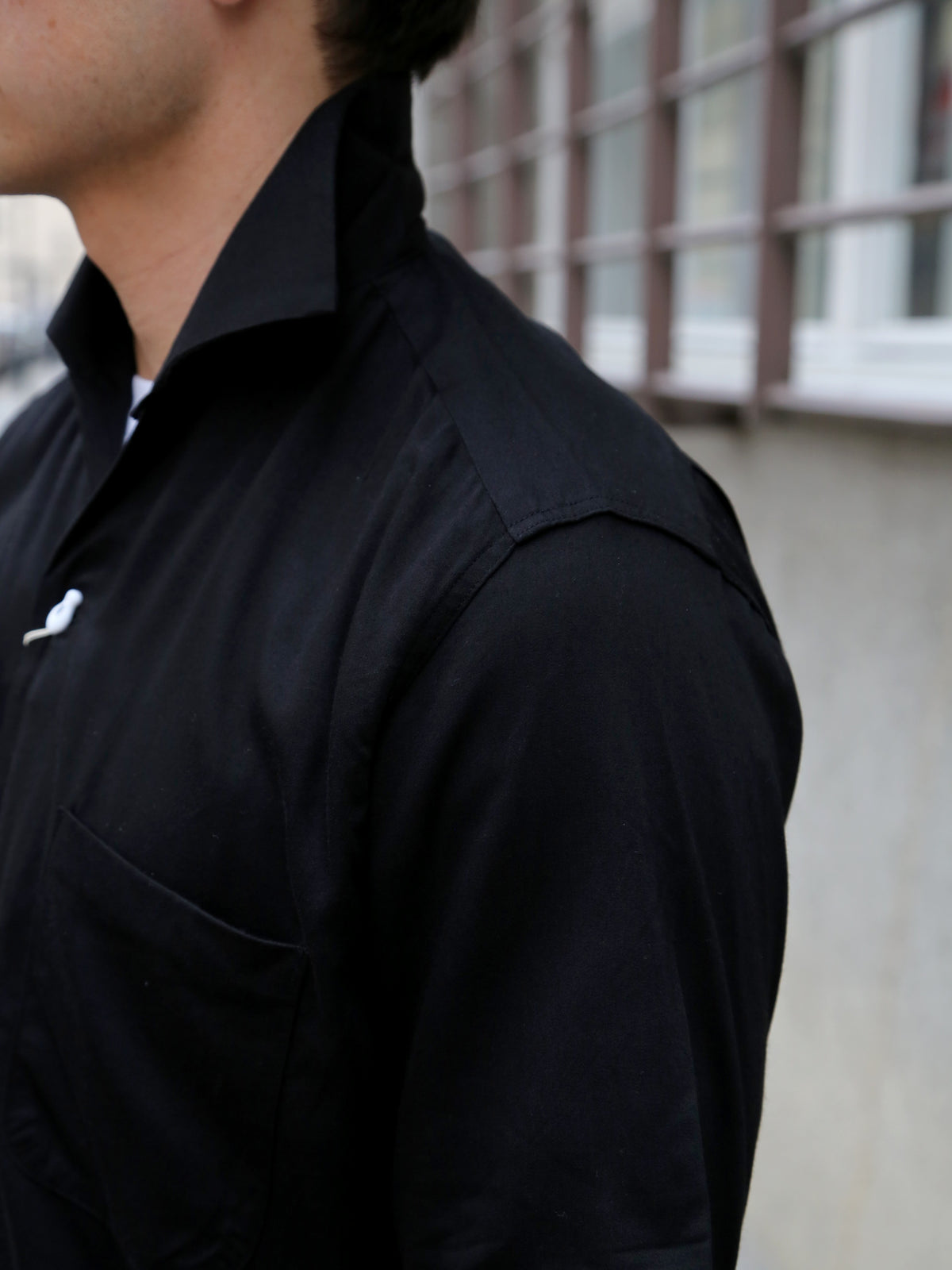 Joe McCoy MS22007 Rayon Bowling Shirt – Black