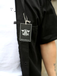 Joe McCoy MS22007 Rayon Bowling Shirt – Black