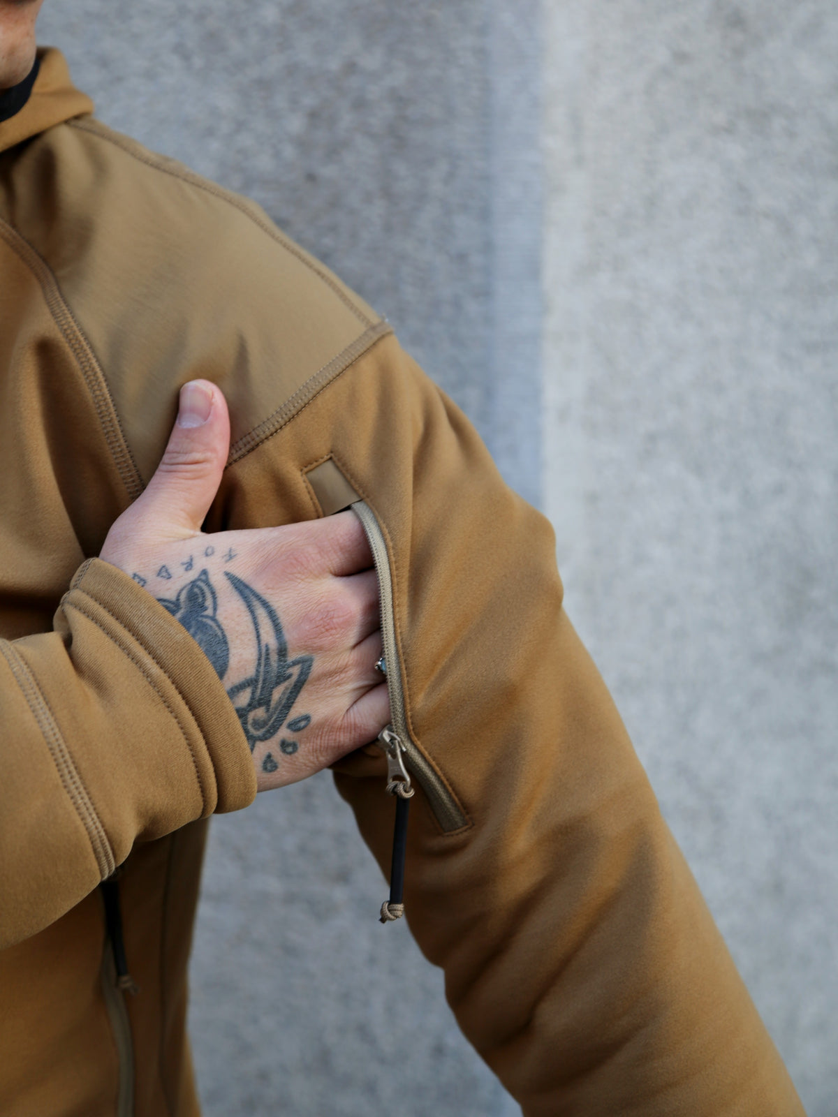 Tilak Femund Polartec® Military Gear® Functional Sweatshirt – Bronze Brown