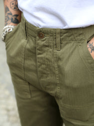 Nudie Jeans Tuff Tony Fatigue Pants – Olive (120291)