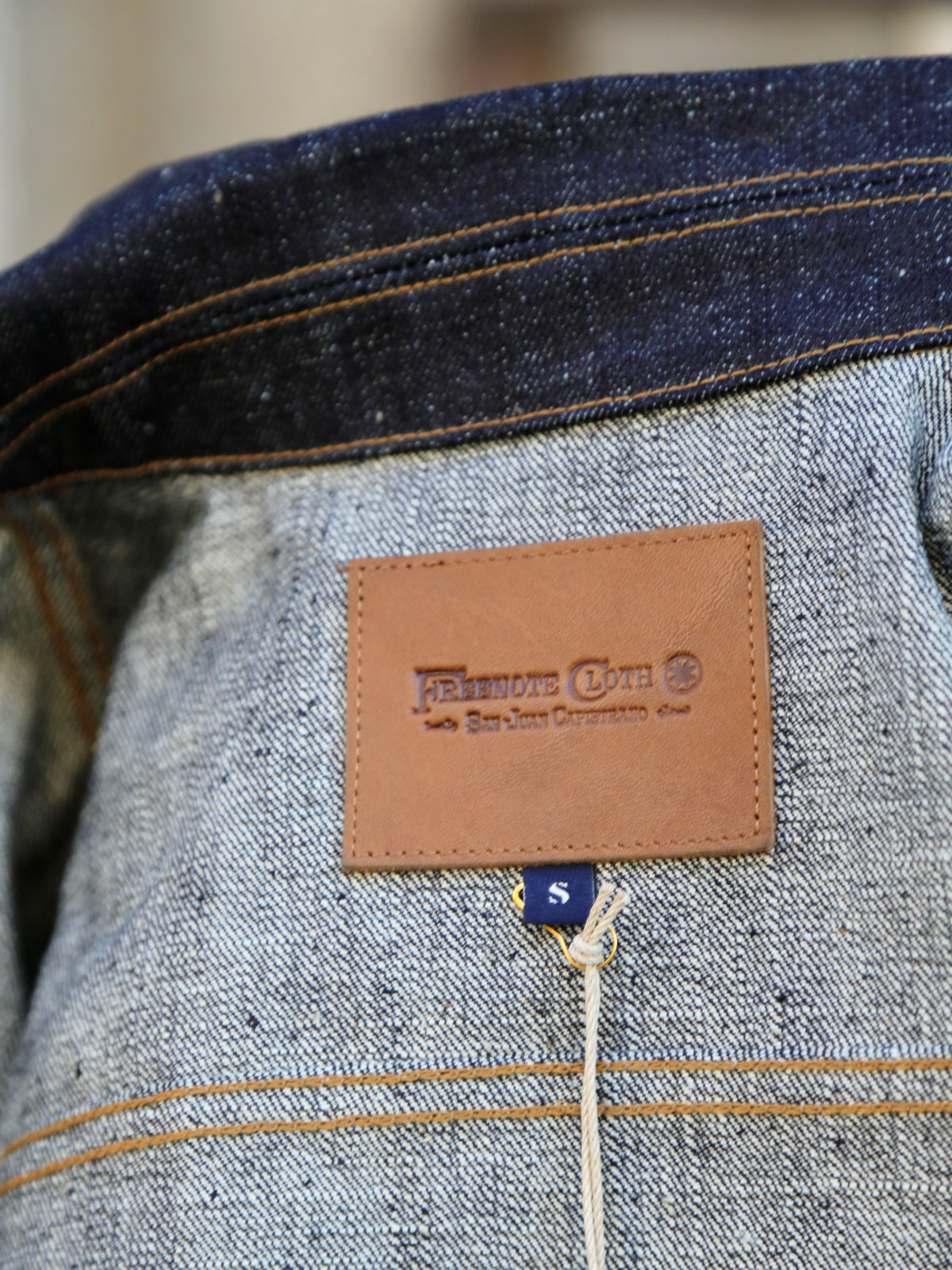 Freenote Cloth CD-1 Classic Jacket – 17oz Blue Slub Denim (M0004301-17OZ)