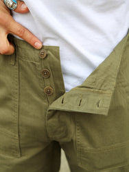 Nudie Jeans Tuff Tony Fatigue Pants – Olive (120291)